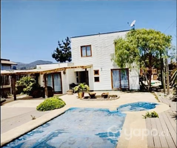 Casas en Puchuncaví | Linda Casa Cerro Tacna 450m2 Piscina